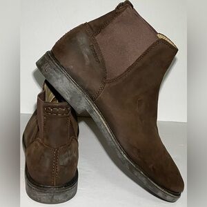 Sebago Brown Turner Chelsea Waterproof Leather Boots Men’s  US 11 M EU 45 *Great